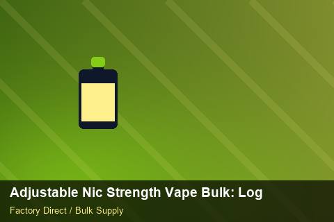 Adjustable Nic Strength Vape Bulk — Adjustable Nic Strength Vape Bulk: Logistics Solutions — Nicotine Strengths photo 1