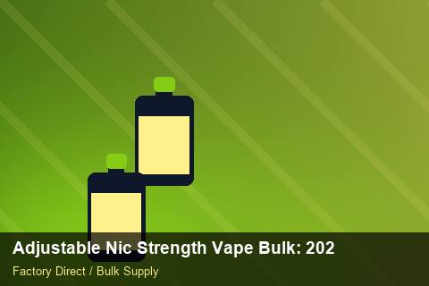 Adjustable Nic Strength Vape Bulk — Adjustable Nic Strength Vape Bulk: 2026 Buyer's Handbook — Packaging Choices photo 1