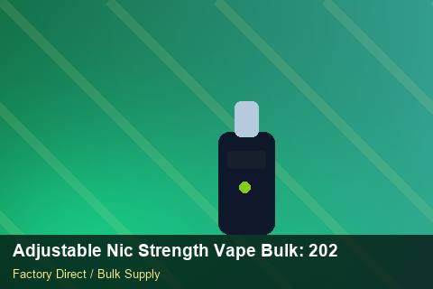Adjustable Nic Strength Vape Bulk — Adjustable Nic Strength Vape Bulk: 2026 Buyer's Handbook — Packaging Choices photo 2