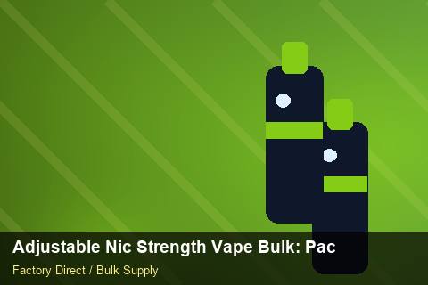 Adjustable Nic Strength Vape Bulk — Adjustable Nic Strength Vape Bulk: Packaging Standards — Packaging Choices photo 2
