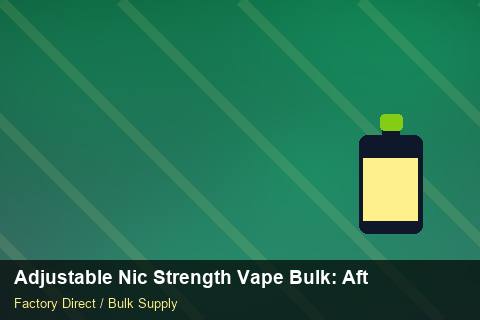 Adjustable Nic Strength Vape Bulk — Adjustable Nic Strength Vape Bulk: After-Sales Support — Packaging Choices photo 2