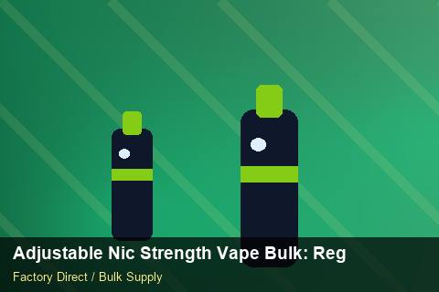 Adjustable Nic Strength Vape Bulk — Adjustable Nic Strength Vape Bulk: Regulatory Update — Packaging Choices photo 2