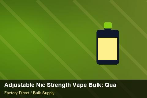 Adjustable Nic Strength Vape Bulk — Adjustable Nic Strength Vape Bulk: Quality Control Process — Packaging Choices photo 2
