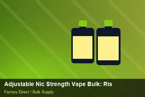 Adjustable Nic Strength Vape Bulk — Adjustable Nic Strength Vape Bulk: Risk Management — Packaging Choices photo 2