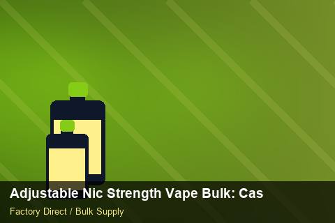 Adjustable Nic Strength Vape Bulk — Adjustable Nic Strength Vape Bulk: Case Studies — Packaging Choices photo 2