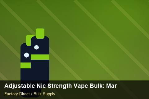Adjustable Nic Strength Vape Bulk — Adjustable Nic Strength Vape Bulk: Market Comparison — Packaging Choices photo 2