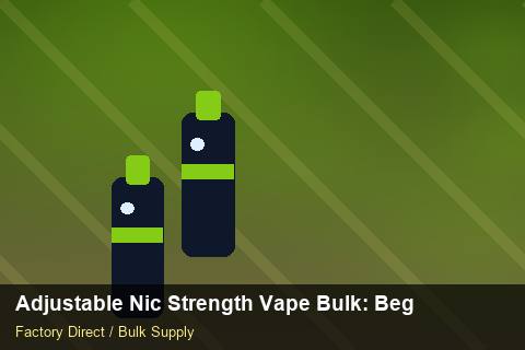 Adjustable Nic Strength Vape Bulk — Adjustable Nic Strength Vape Bulk: Beginner's Guide — Packaging Choices photo 1