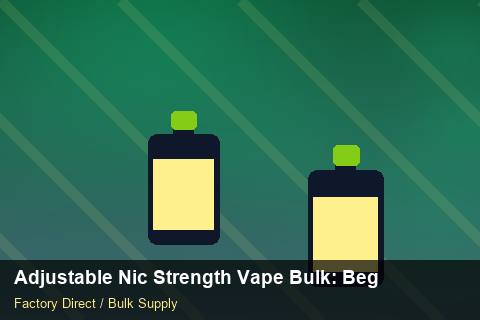 Adjustable Nic Strength Vape Bulk — Adjustable Nic Strength Vape Bulk: Beginner's Guide — Packaging Choices photo 2