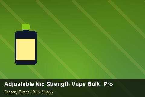 Adjustable Nic Strength Vape Bulk — Adjustable Nic Strength Vape Bulk: Procurement Checklist — Packaging Choices photo 1