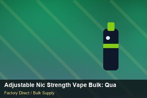 Adjustable Nic Strength Vape Bulk — Adjustable Nic Strength Vape Bulk: Quality Inspection Checklist — Labelling Rules photo 2