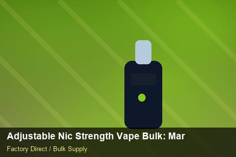 Adjustable Nic Strength Vape Bulk — Adjustable Nic Strength Vape Bulk: Market Trends 2026 — Labelling Rules photo 2
