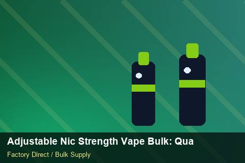 Adjustable Nic Strength Vape Bulk — Adjustable Nic Strength Vape Bulk: Quality Control Process — Labelling Rules photo 1