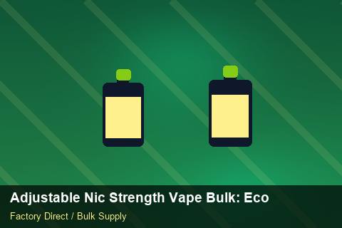 Adjustable Nic Strength Vape Bulk — Adjustable Nic Strength Vape Bulk: Eco-Friendly Materials — Labelling Rules photo 1