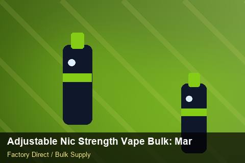 Adjustable Nic Strength Vape Bulk — Adjustable Nic Strength Vape Bulk: Market Comparison — Labelling Rules photo 2