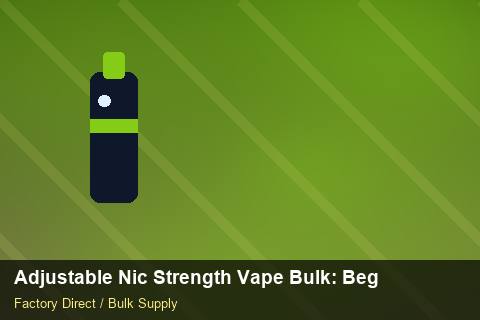 Adjustable Nic Strength Vape Bulk — Adjustable Nic Strength Vape Bulk: Beginner's Guide — Labelling Rules photo 1