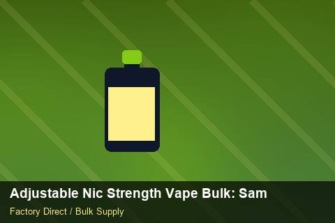 Adjustable Nic Strength Vape Bulk — Adjustable Nic Strength Vape Bulk: Sample Policy — Freight Options photo 2