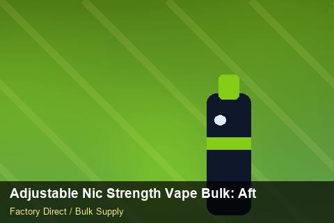 Adjustable Nic Strength Vape Bulk — Adjustable Nic Strength Vape Bulk: After-Sales Support — Freight Options photo 1