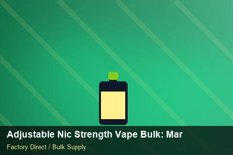 Adjustable Nic Strength Vape Bulk — Adjustable Nic Strength Vape Bulk: Market Trends 2026 — Freight Options photo 1