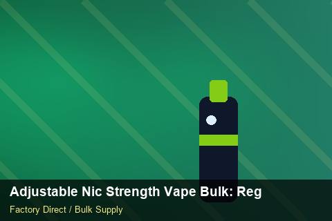 Adjustable Nic Strength Vape Bulk — Adjustable Nic Strength Vape Bulk: Regulatory Update — Freight Options photo 2