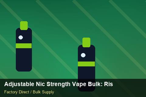 Adjustable Nic Strength Vape Bulk — Adjustable Nic Strength Vape Bulk: Risk Management — Freight Options photo 1