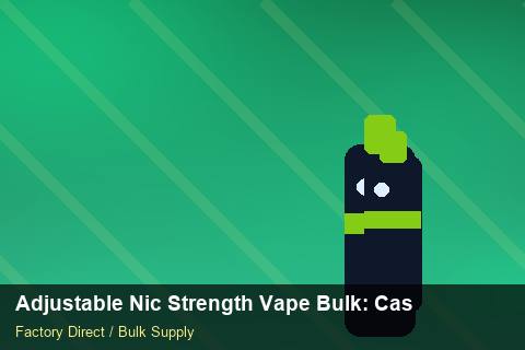 Adjustable Nic Strength Vape Bulk — Adjustable Nic Strength Vape Bulk: Case Studies — Freight Options photo 1