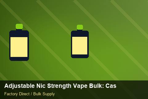 Adjustable Nic Strength Vape Bulk — Adjustable Nic Strength Vape Bulk: Case Studies — Freight Options photo 2