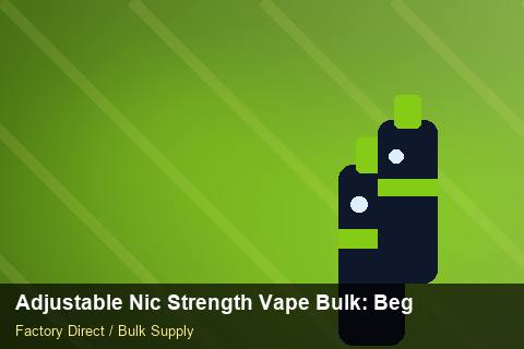 Adjustable Nic Strength Vape Bulk — Adjustable Nic Strength Vape Bulk: Beginner's Guide — Freight Options photo 1