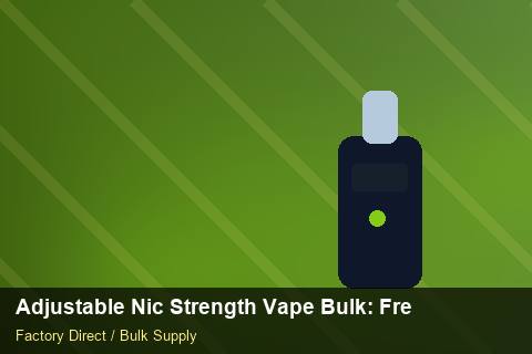 Adjustable Nic Strength Vape Bulk — Adjustable Nic Strength Vape Bulk: Freight Insurance — Freight Options photo 2