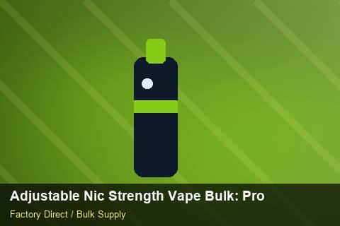 Adjustable Nic Strength Vape Bulk — Adjustable Nic Strength Vape Bulk: Product Launch Playbook — Freight Options photo 2