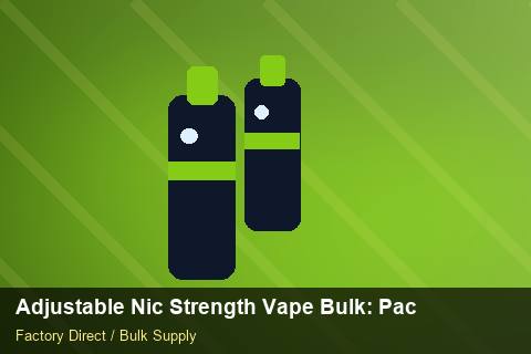 Adjustable Nic Strength Vape Bulk — Adjustable Nic Strength Vape Bulk: Packaging Standards — Duty and Tax photo 2