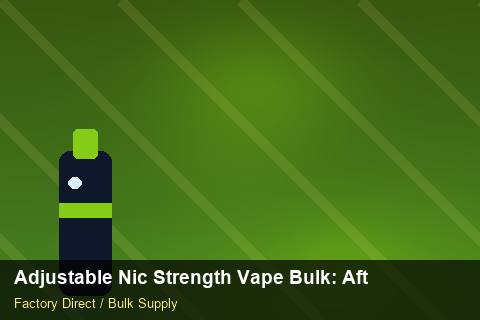 Adjustable Nic Strength Vape Bulk — Adjustable Nic Strength Vape Bulk: After-Sales Support — Duty and Tax photo 1