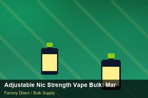 Adjustable Nic Strength Vape Bulk — Adjustable Nic Strength Vape Bulk: Market Trends 2026 — Duty and Tax photo 1