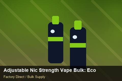 Adjustable Nic Strength Vape Bulk — Adjustable Nic Strength Vape Bulk: Eco-Friendly Materials — Duty and Tax photo 2