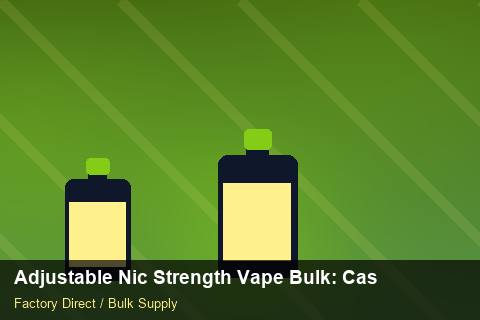 Adjustable Nic Strength Vape Bulk — Adjustable Nic Strength Vape Bulk: Case Studies — Duty and Tax photo 2