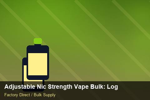 Adjustable Nic Strength Vape Bulk — Adjustable Nic Strength Vape Bulk: Logistics Solutions — Duty and Tax photo 1