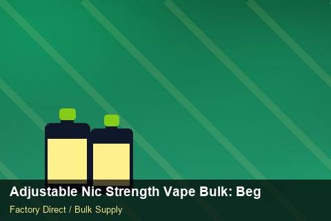 Adjustable Nic Strength Vape Bulk — Adjustable Nic Strength Vape Bulk: Beginner's Guide — Duty and Tax photo 2