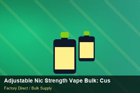 Adjustable Nic Strength Vape Bulk — Adjustable Nic Strength Vape Bulk: Customs Documentation — Import Licence photo 2