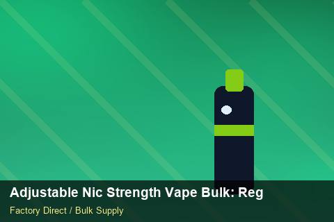 Adjustable Nic Strength Vape Bulk — Adjustable Nic Strength Vape Bulk: Regulatory Update — Import Licence photo 2
