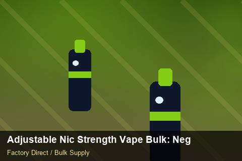 Adjustable Nic Strength Vape Bulk — Adjustable Nic Strength Vape Bulk: Negotiation Tips — Import Licence photo 1
