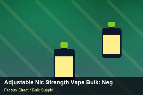 Adjustable Nic Strength Vape Bulk — Adjustable Nic Strength Vape Bulk: Negotiation Tips — Import Licence photo 2