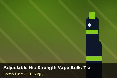 Adjustable Nic Strength Vape Bulk — Adjustable Nic Strength Vape Bulk: Trade Terms — Import Licence photo 2