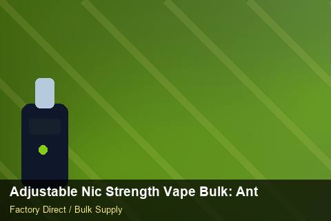 Adjustable Nic Strength Vape Bulk — Adjustable Nic Strength Vape Bulk: Anti-Counterfeit Measures — Import Licence photo 1