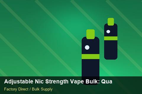 Adjustable Nic Strength Vape Bulk — Adjustable Nic Strength Vape Bulk: Quality Inspection Checklist — Shelf Life photo 2
