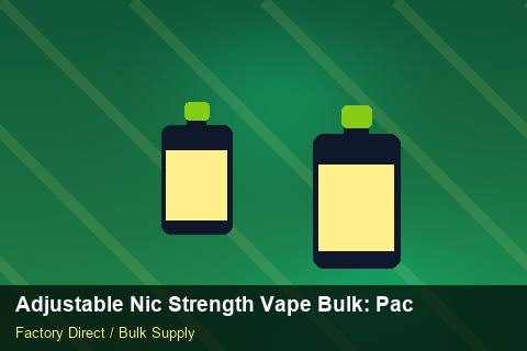 Adjustable Nic Strength Vape Bulk — Adjustable Nic Strength Vape Bulk: Packaging Standards — Shelf Life photo 1