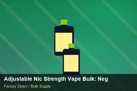 Adjustable Nic Strength Vape Bulk — Adjustable Nic Strength Vape Bulk: Negotiation Tips — Shelf Life photo 2