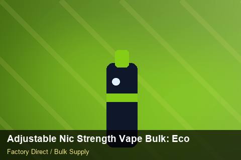 Adjustable Nic Strength Vape Bulk — Adjustable Nic Strength Vape Bulk: Eco-Friendly Materials — Shelf Life photo 2