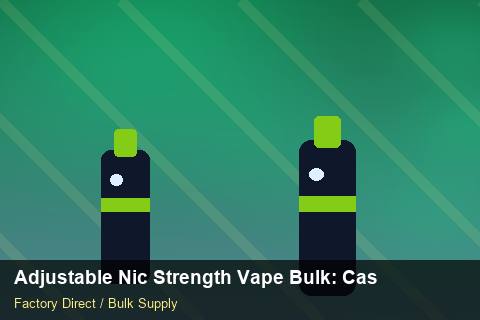 Adjustable Nic Strength Vape Bulk — Adjustable Nic Strength Vape Bulk: Case Studies — Shelf Life photo 1