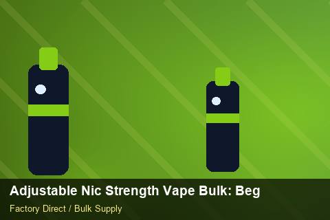 Adjustable Nic Strength Vape Bulk — Adjustable Nic Strength Vape Bulk: Beginner's Guide — Shelf Life photo 1