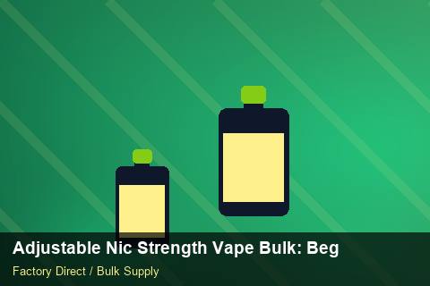 Adjustable Nic Strength Vape Bulk — Adjustable Nic Strength Vape Bulk: Beginner's Guide — Shelf Life photo 2