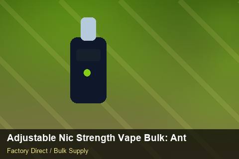 Adjustable Nic Strength Vape Bulk — Adjustable Nic Strength Vape Bulk: Anti-Counterfeit Measures — Shelf Life photo 1